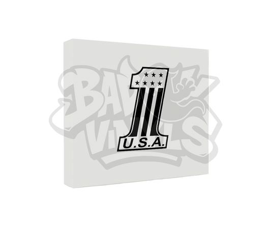 PEGATINA UNO USA