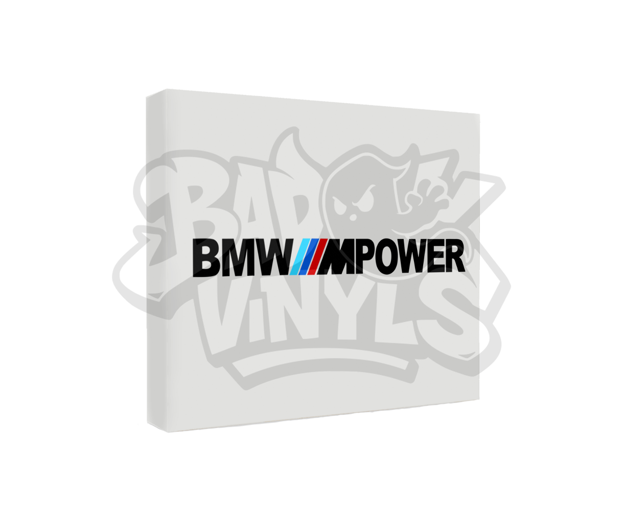 PEGATINA BMW M POWER COLOR