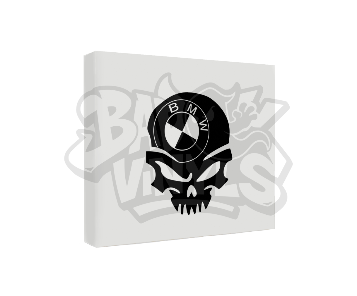 PEGATINA CALAVERA BMW