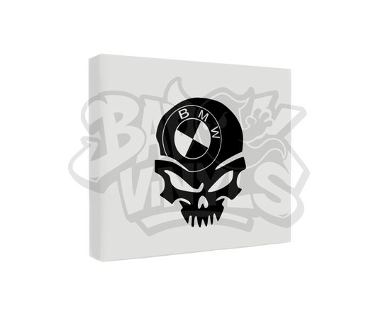 PEGATINA CALAVERA BMW