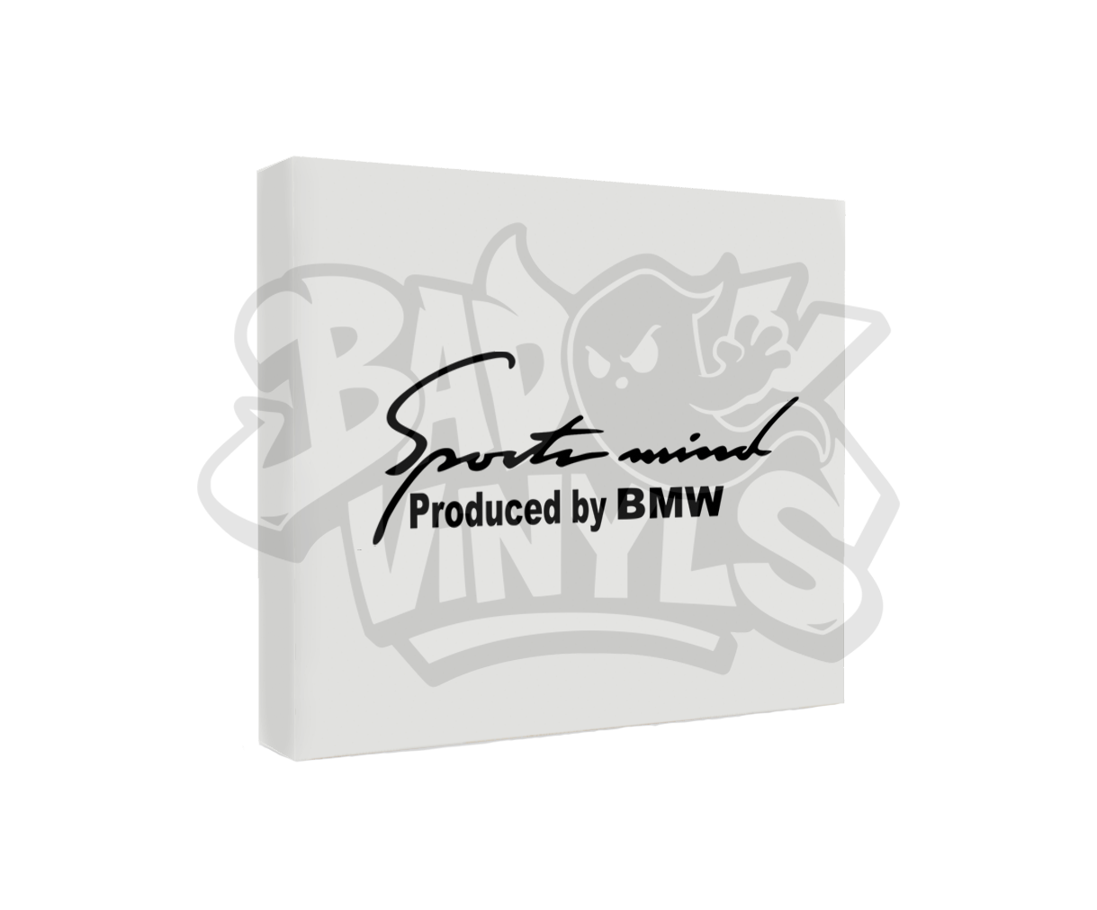 PEGATINA SPORT MIND BMW