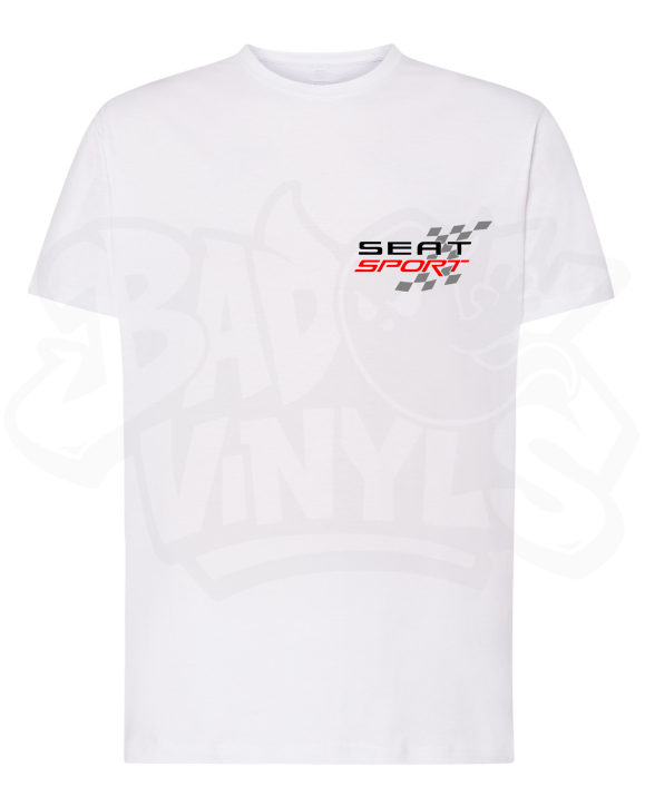 CAMISETA BÁSICA SEAT SPORT BANDERA