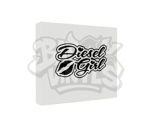 PEGATINA DIESEL GIRL