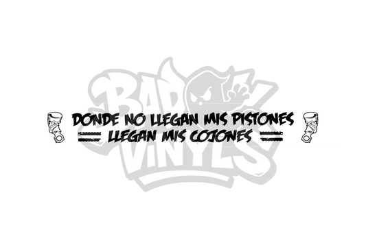 PARASOL DONDE NO LLEGAN MIS PISTONES