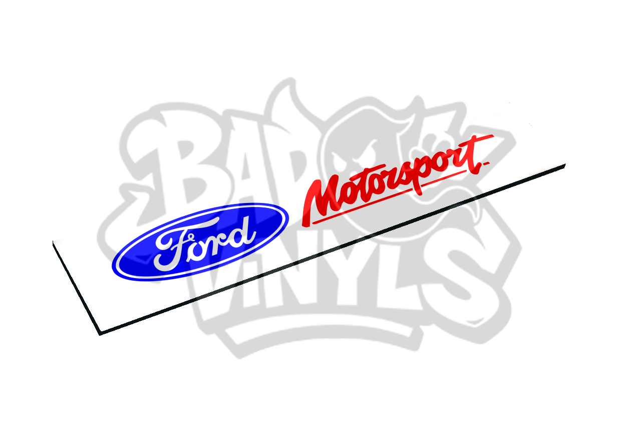 CUBRE MATRICULAS FORD MOTORSPORT