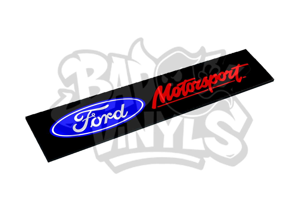 CUBRE MATRICULAS FORD MOTORSPORT