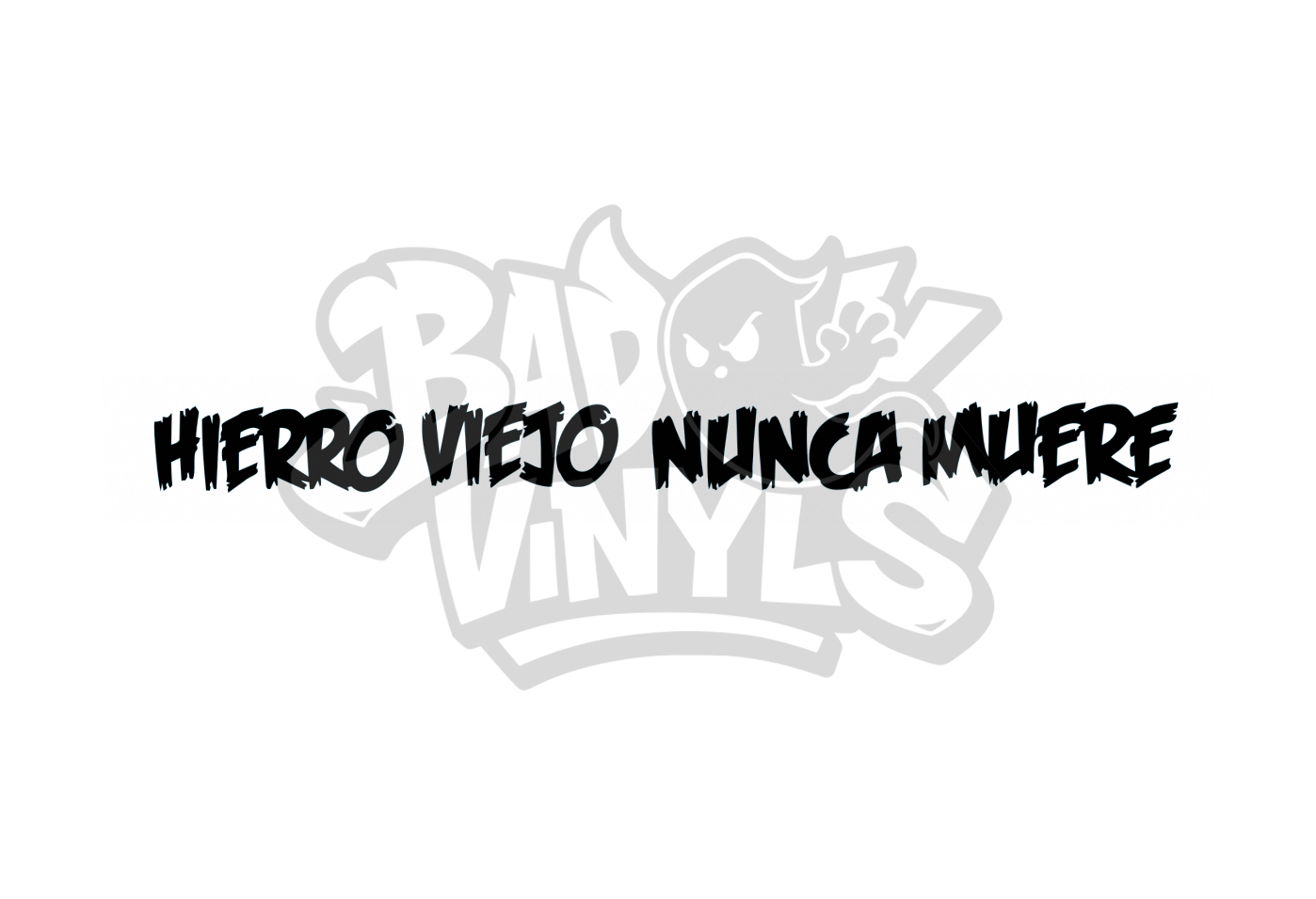 PARASOL HIERRO VIEJO NUNCA MUERE