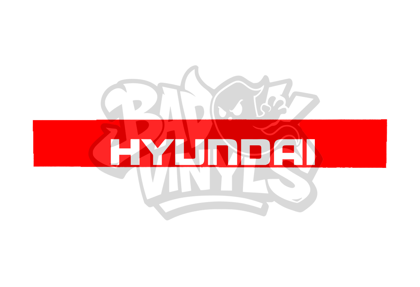 PARASOL HYUNDAI ROJO + BLANCO