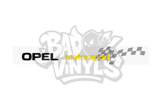PARASOL OPEL MOTORSPORT BANDERA GRIS