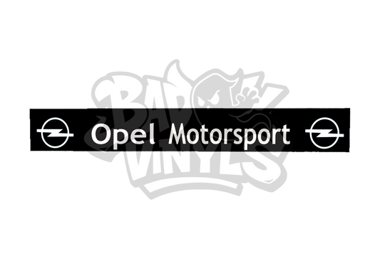PARASOL OPEL MOTORSPORT LOGOS A LADOS