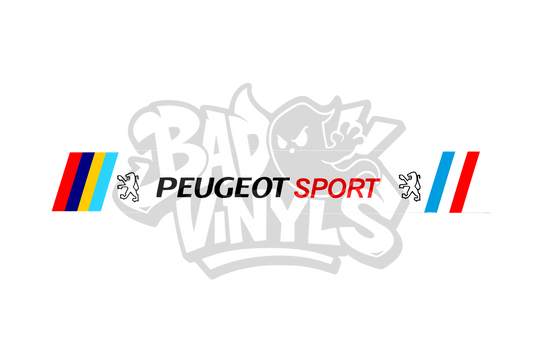 PARASOL PEUGEOT SPORT CON BANDERAS
