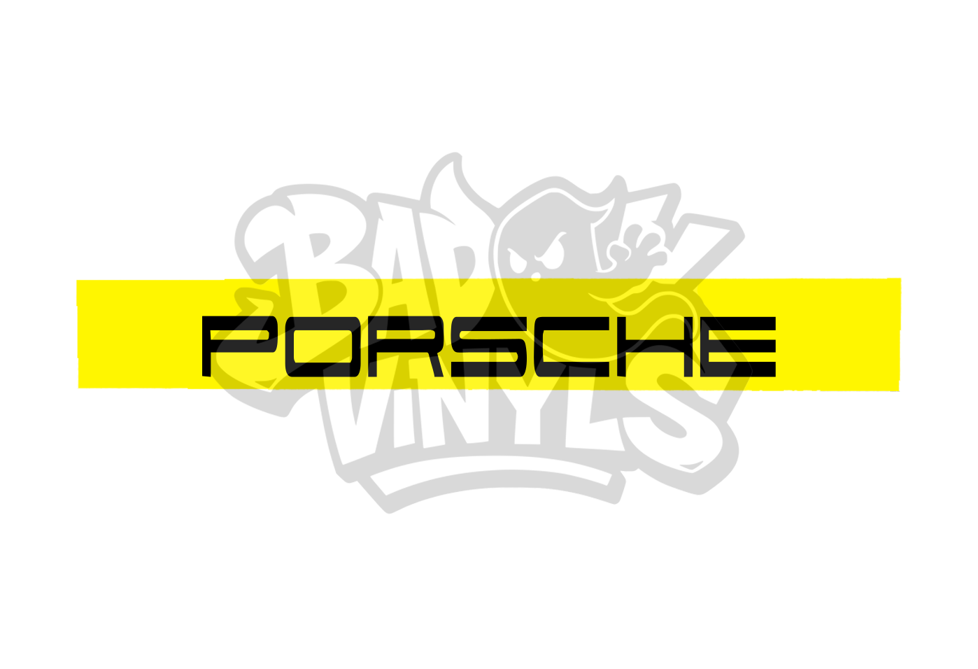 PARASOL PORSCHE AMARILLO
