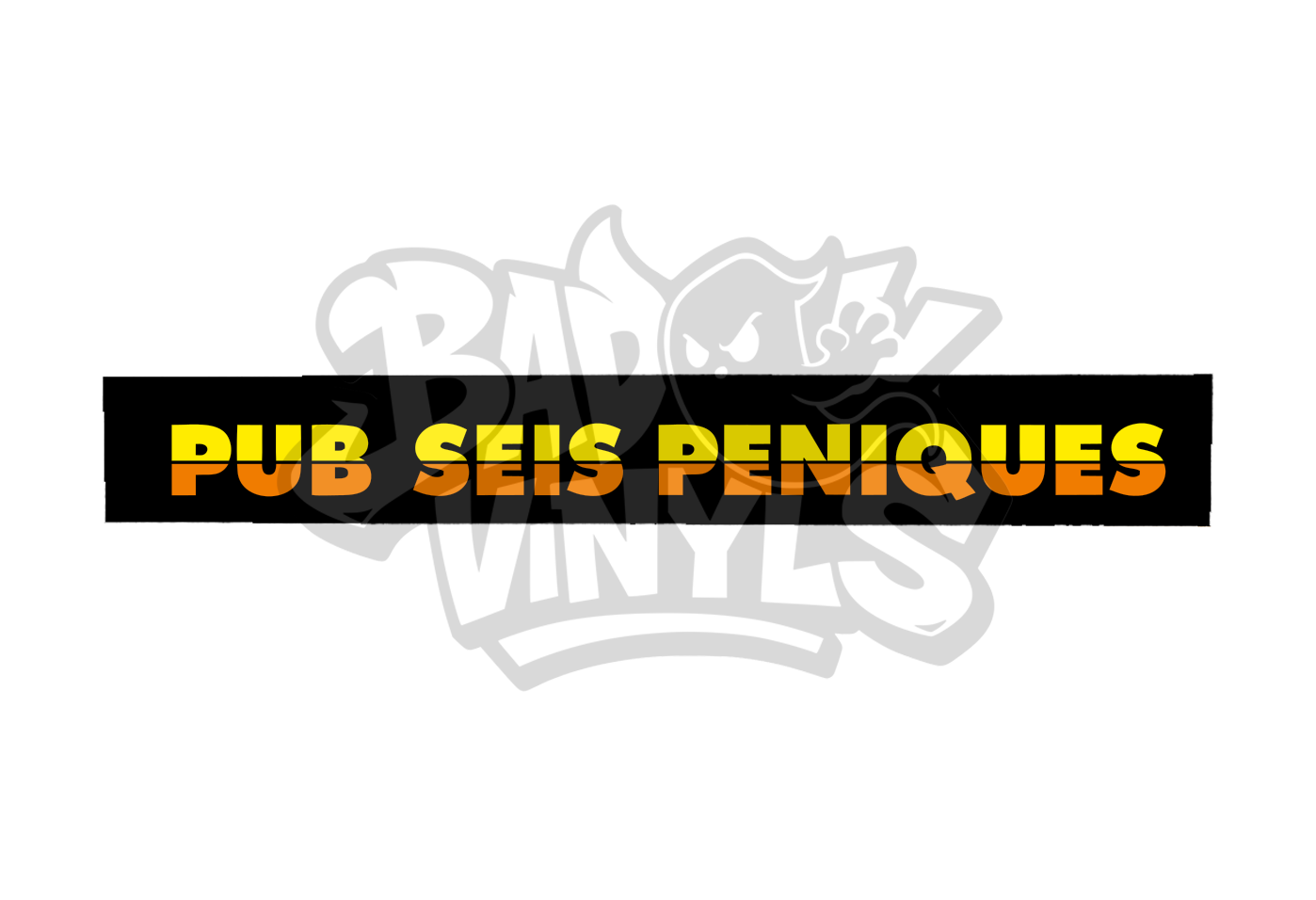 PARASOL PUB SEIS PENIQUES