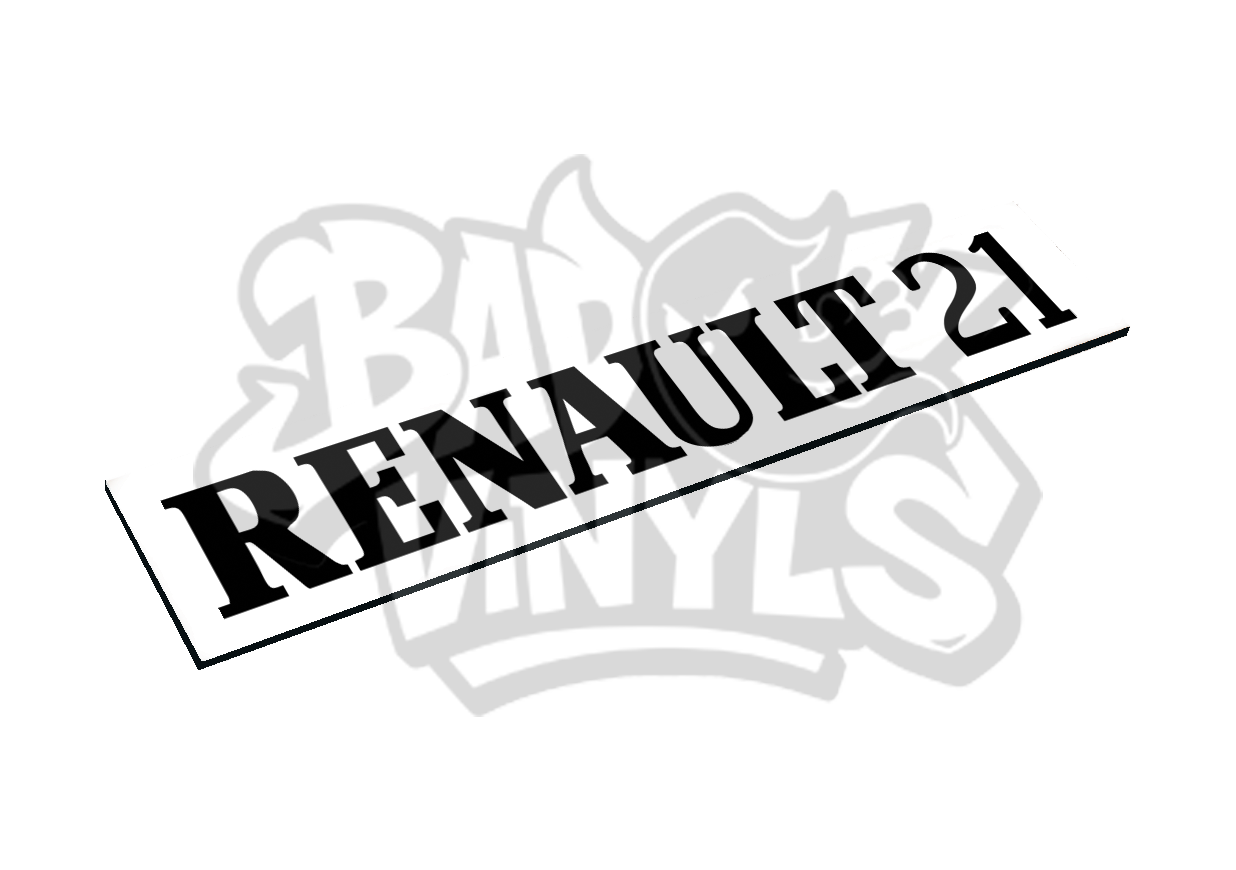 CUBRE MATRICULAS RENAULT 21