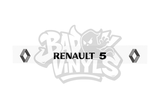 PARASOL RENAULT 5 CON ROMBOS