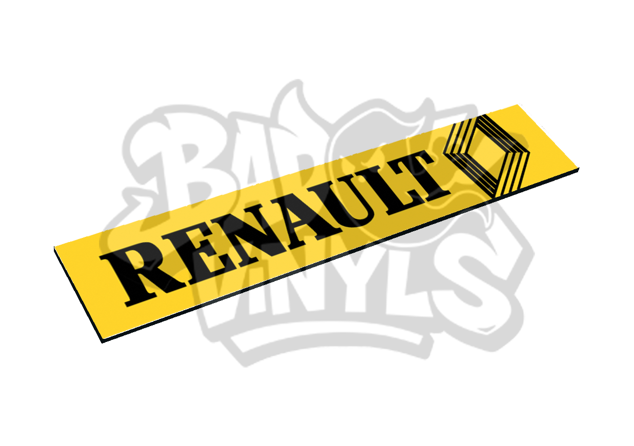 CUBRE MATRICULAS RENAULT ROMBO CLASICO