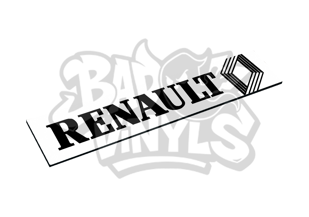 CUBRE MATRICULAS RENAULT ROMBO CLASICO