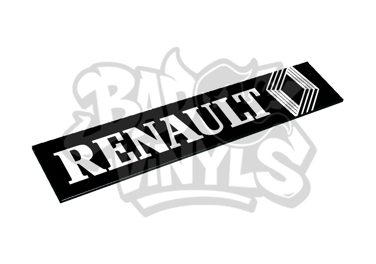 CUBRE MATRICULAS RENAULT ROMBO CLASICO