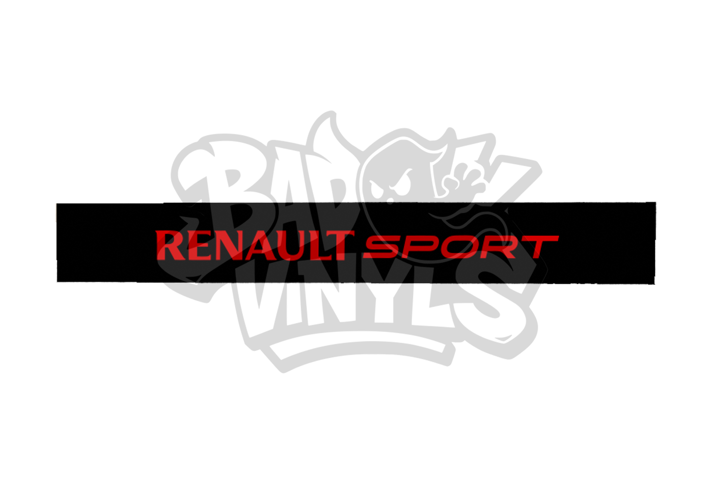 PARASOL RENAULT SPORT NEGRO + ROJO
