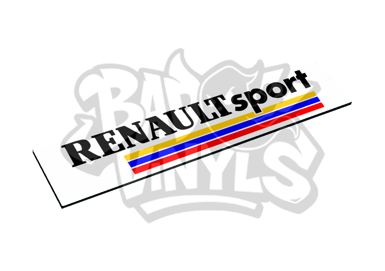 CUBRE MATRICULAS RENAULT SPORT RAYAS CLASICO