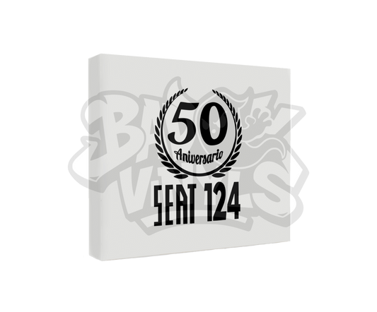 PEGATINA SEAT 124 50 ANIVERSARIO
