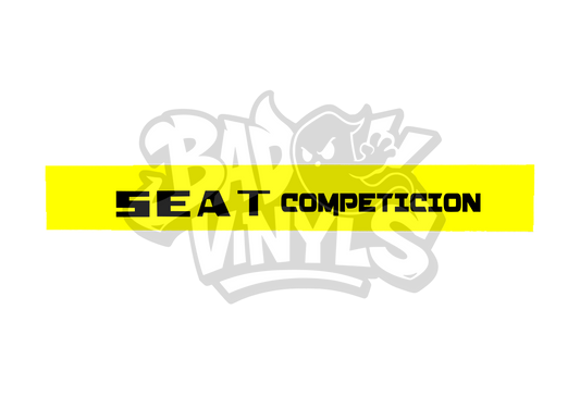 PARASOL SEAT COMPETICION AMARILLO + NEGRO