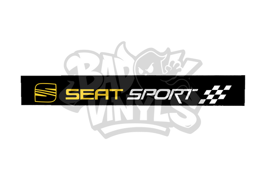 PARASOL SEAT SPORT LOGO BANDERA AMARILLO