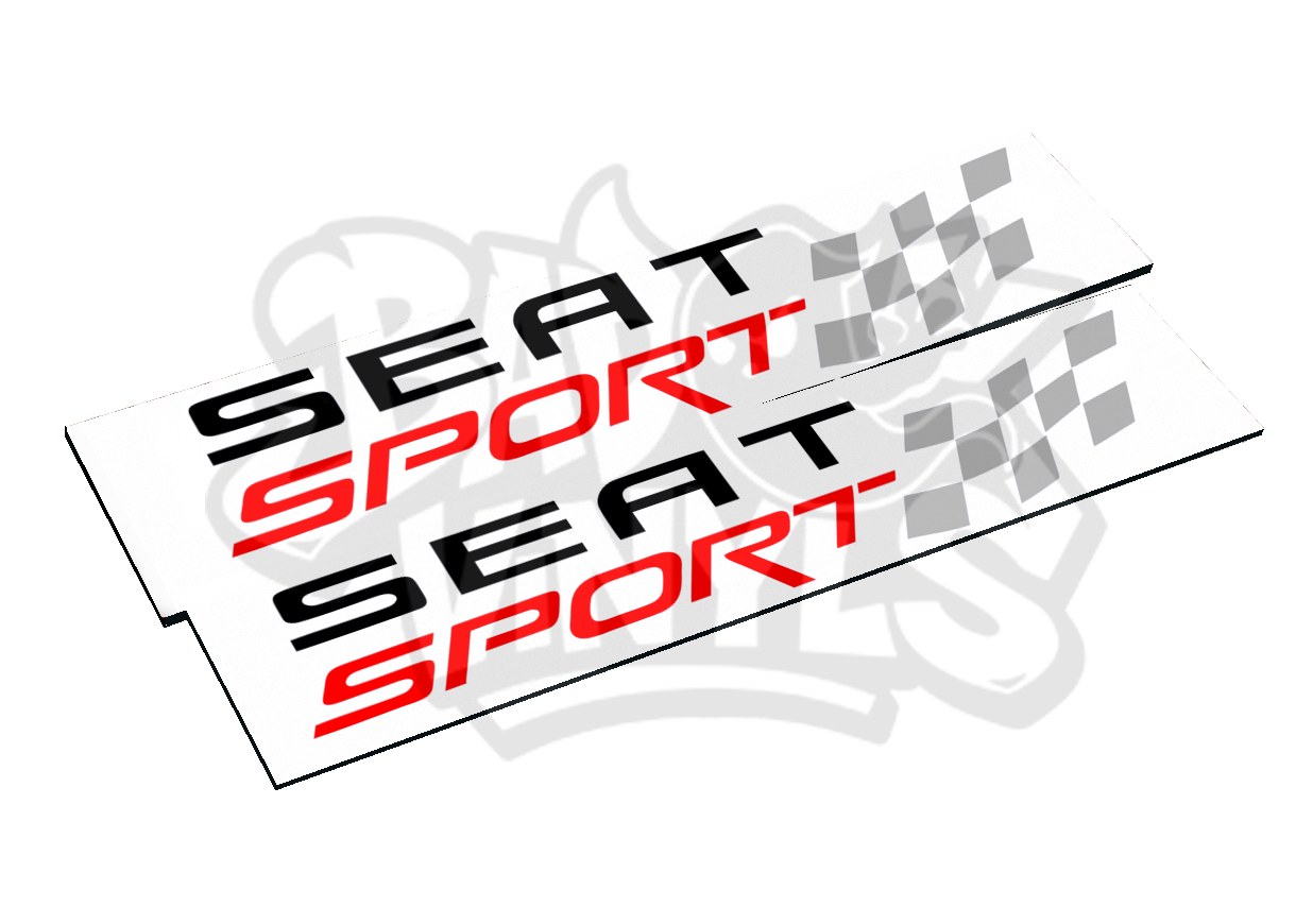 CUBRE MATRICULAS SEAT SPORT (PACK 2 UNIDADES)