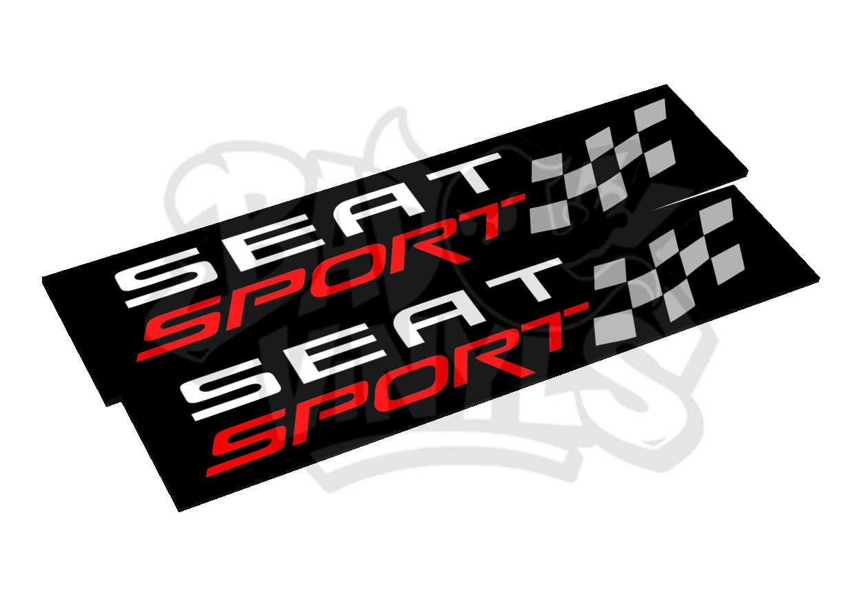 CUBRE MATRICULAS SEAT SPORT (PACK 2 UNIDADES)