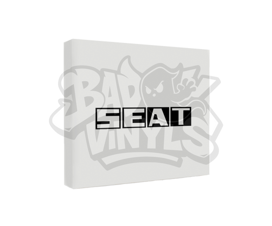 PEGATINA SEAT RECUADROS