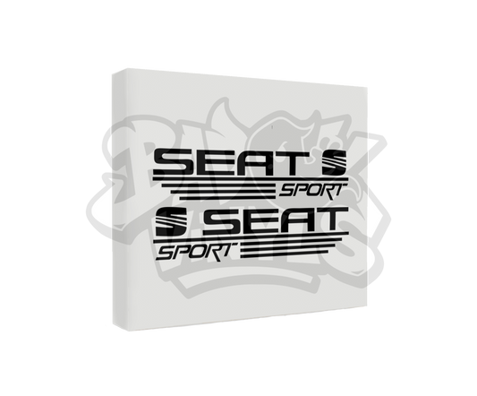 PEGATINA SEAT SPORT ESPEJOS