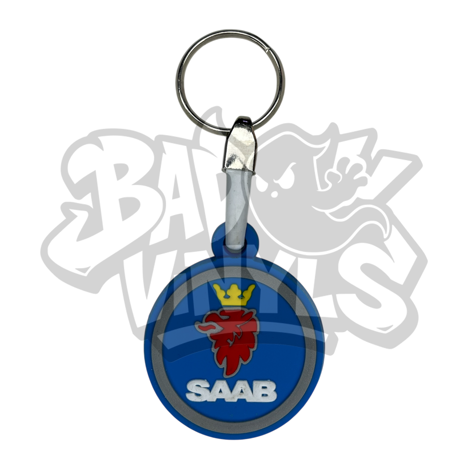 LLAVERO SAAB GOMA