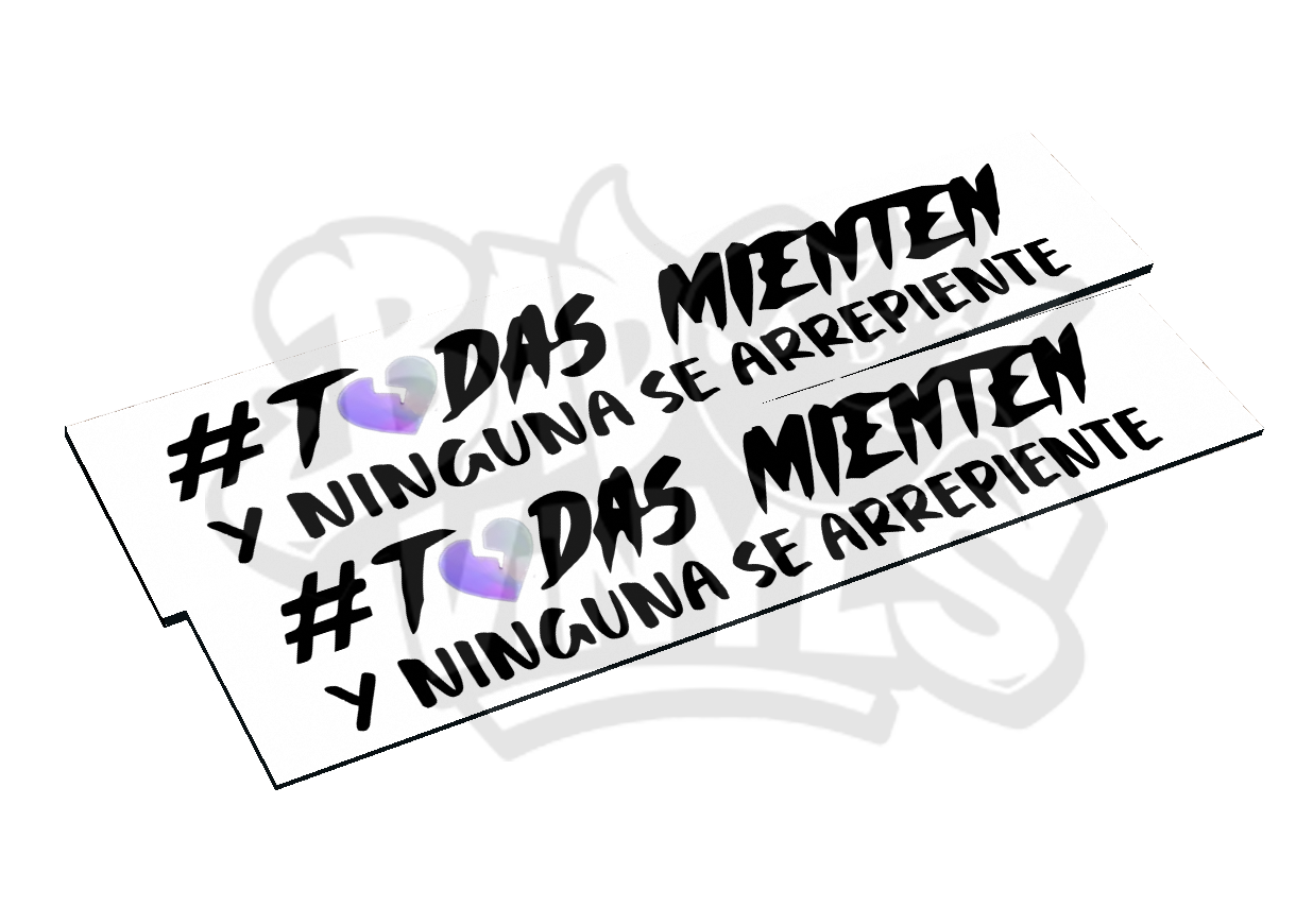 CUBRE MATRICULAS TODAS MIENTEN PACK 2