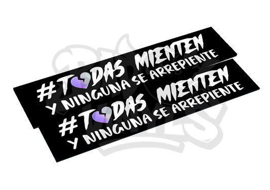 CUBRE MATRICULAS TODAS MIENTEN PACK 2