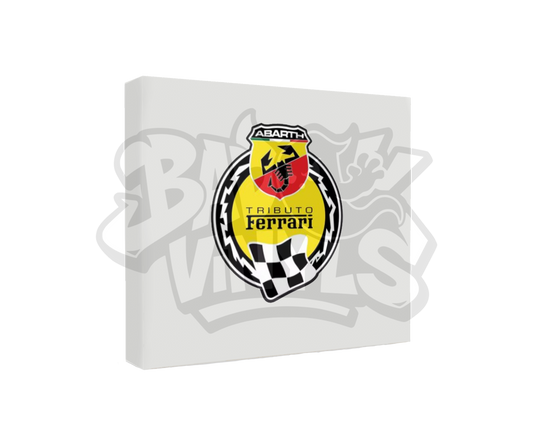 PEGATINA ABARTH TRIBUTO FERRARI