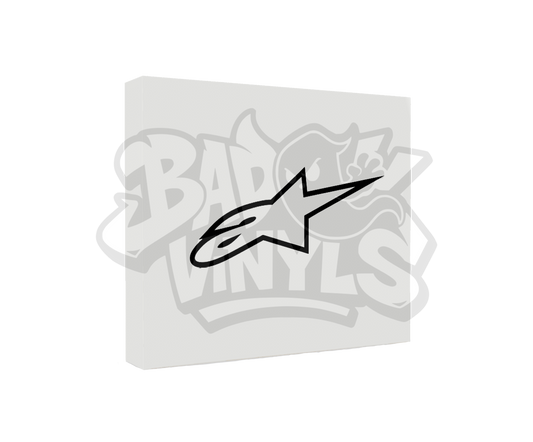 PEGATINA ALPINESTARS LOGO