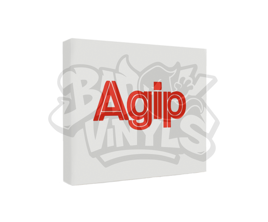 PEGATINA AGIP LOGO
