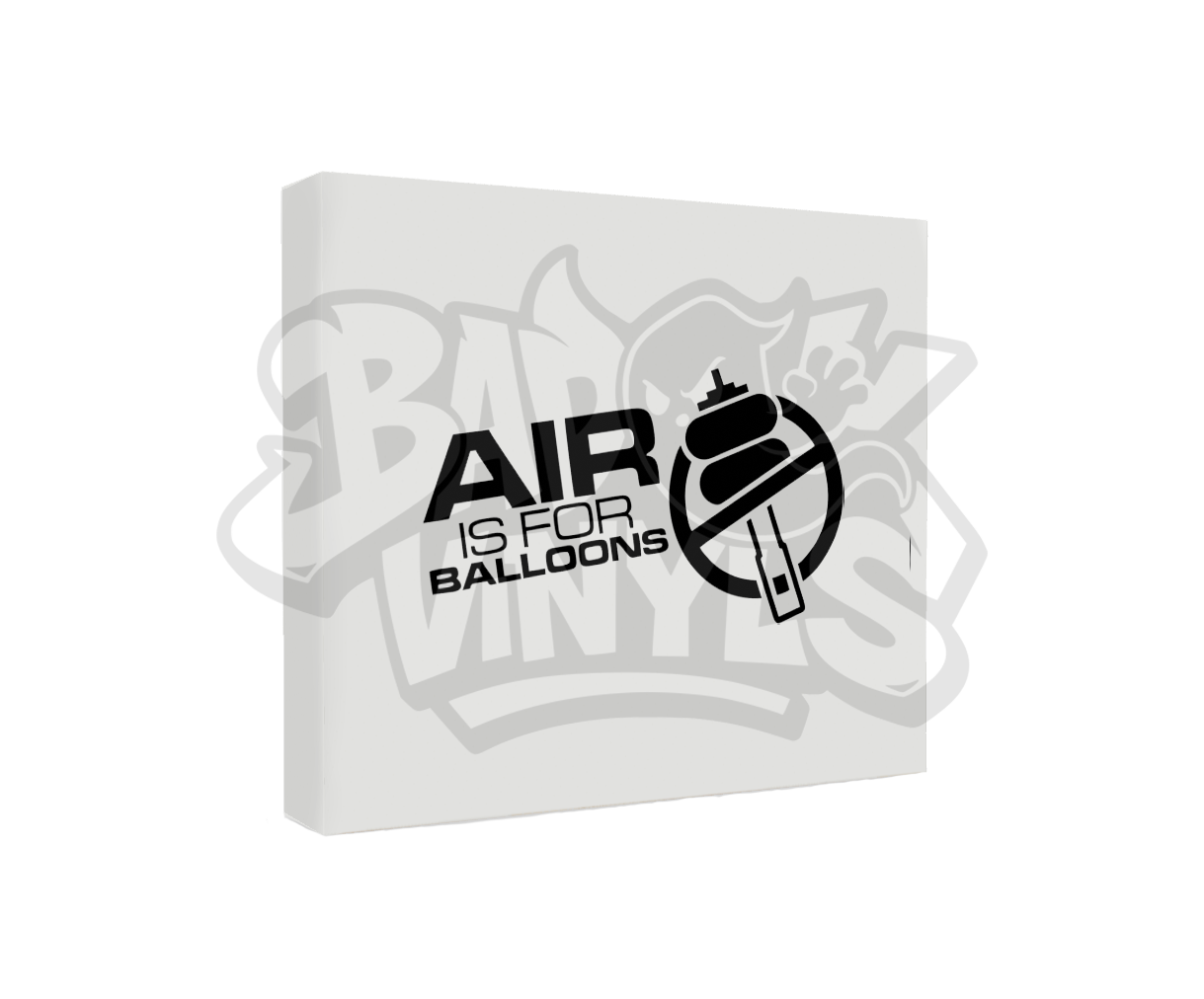 PEGATINA AIR IS FOR BALLOONS
