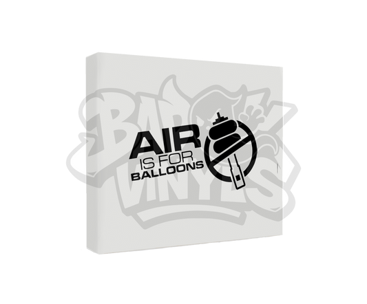 PEGATINA AIR IS FOR BALLOONS