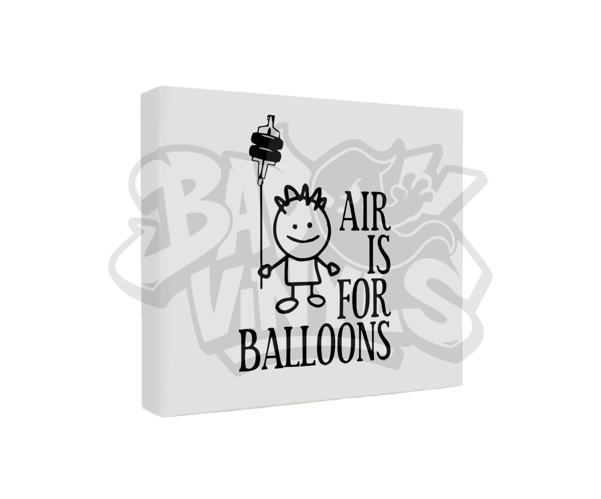 PEGATINA AIR IS FOR BALLOONS NIÑO