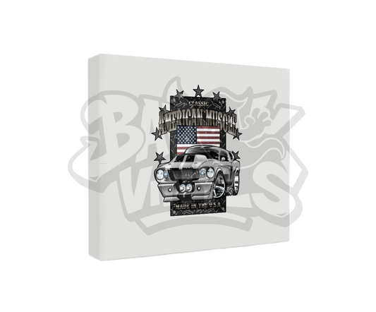 PEGATINA CLASSIC AMERICAN MUSCLE MPRESA