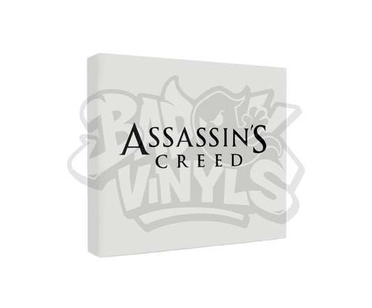 PEGATINA ASSASSINS CREED LETRAS