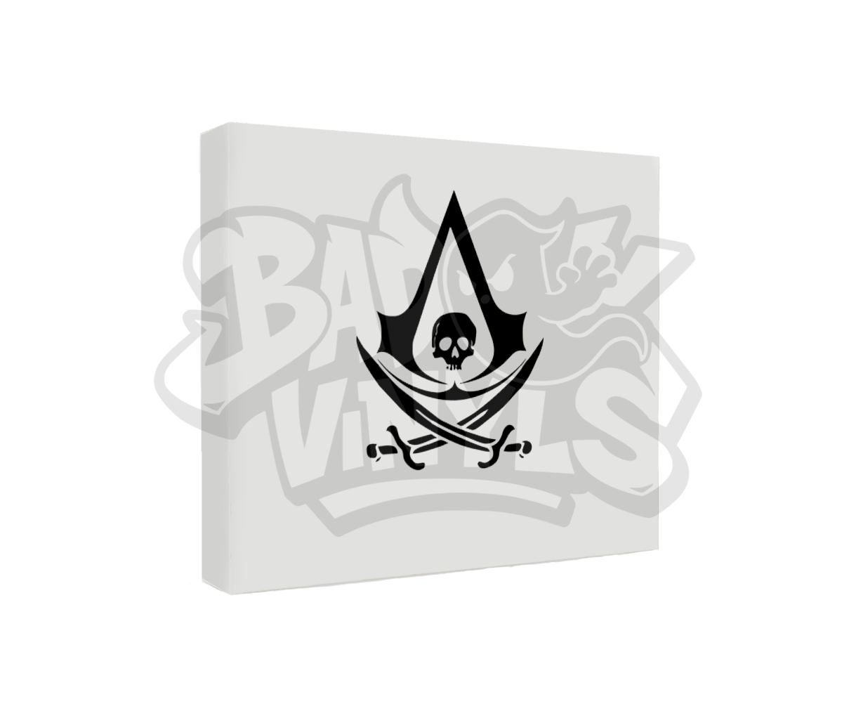PEGATINA ASSASSINS CREED BLACK FLAG