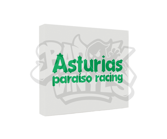 PEGATINA ASTURIAS PARAISO RACING