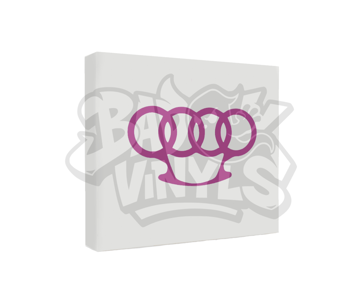 PEGATINA AUDI PUÑO AMERICANO