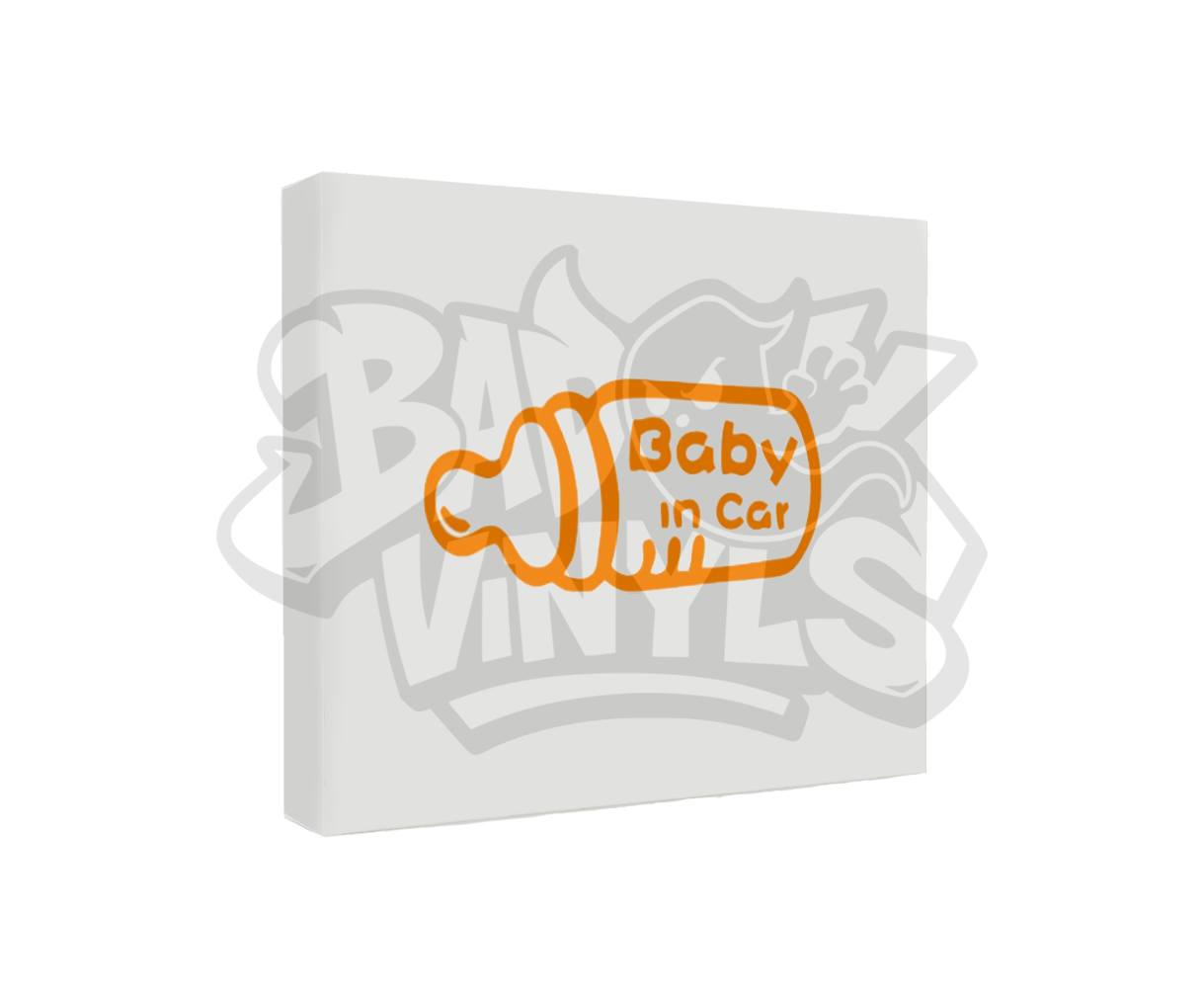 PEGATINA BABY IN CAR BIBERON (A BORDO)