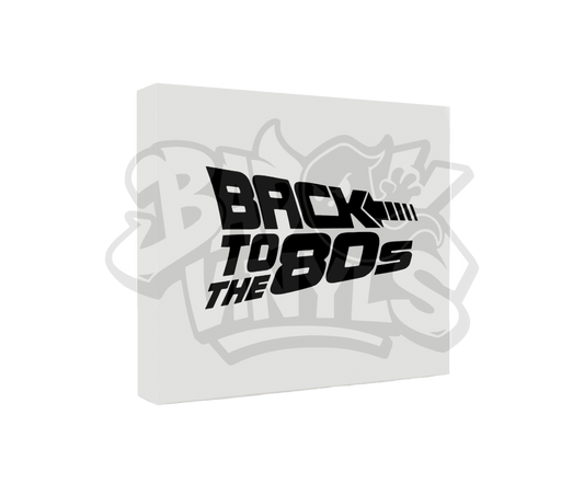 PEGATINA BACK TO THE 80S