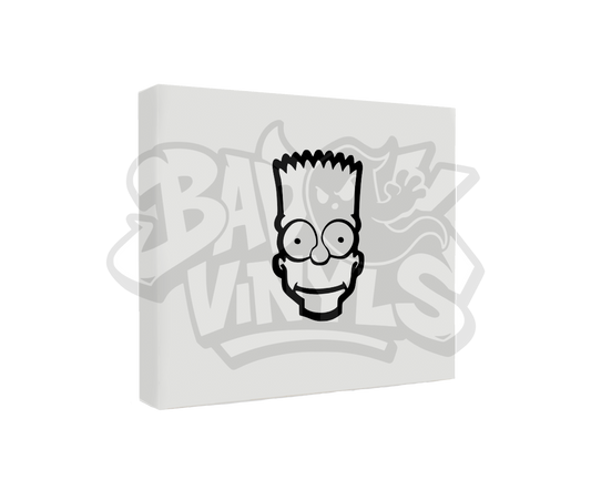 PEGATINA BART CABEZA