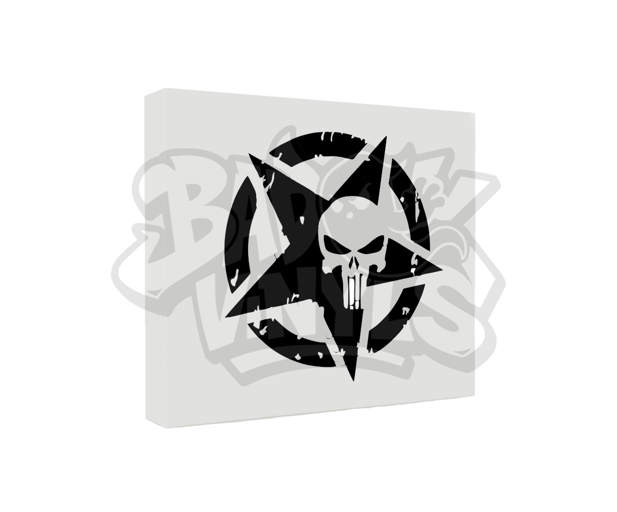 PEGATINA ESTRELLA CASTIGADOR LADO