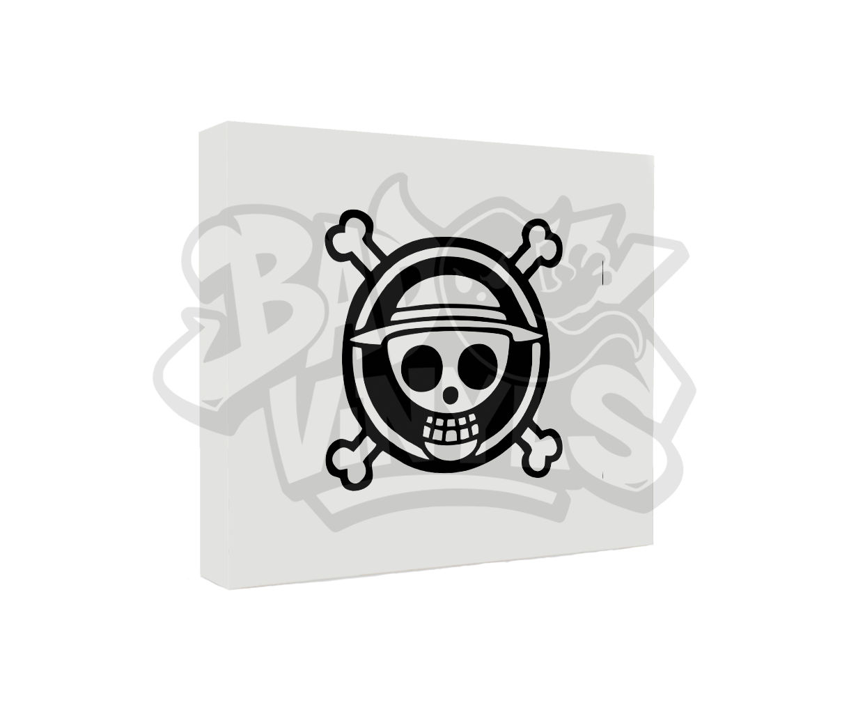 PEGATINA CALAVERA ONE PIECE
